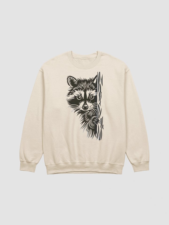 Peekaboo Fox Monochrome Sweatshirt product image (1)