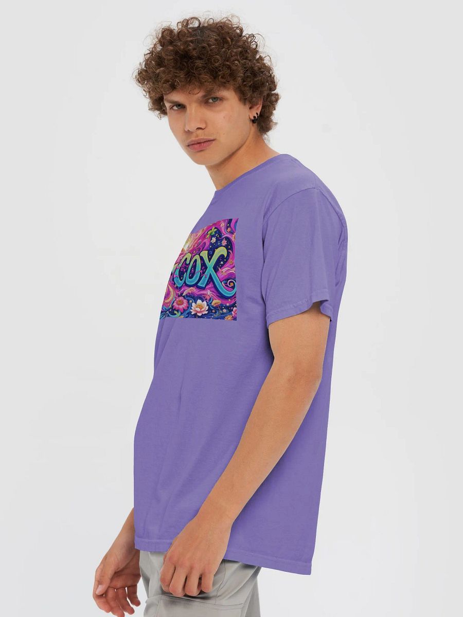 Chris Cox in Bloom Psychedelic - Garment-Dyed Heavyweight T-Shirt product image (6)