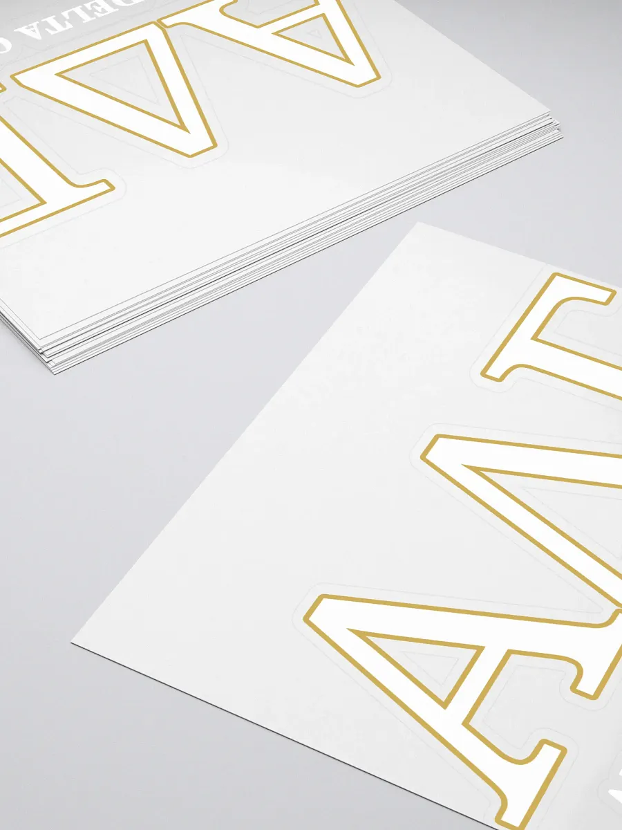 ADG Greek Letters Gold - Sticker product image (4)