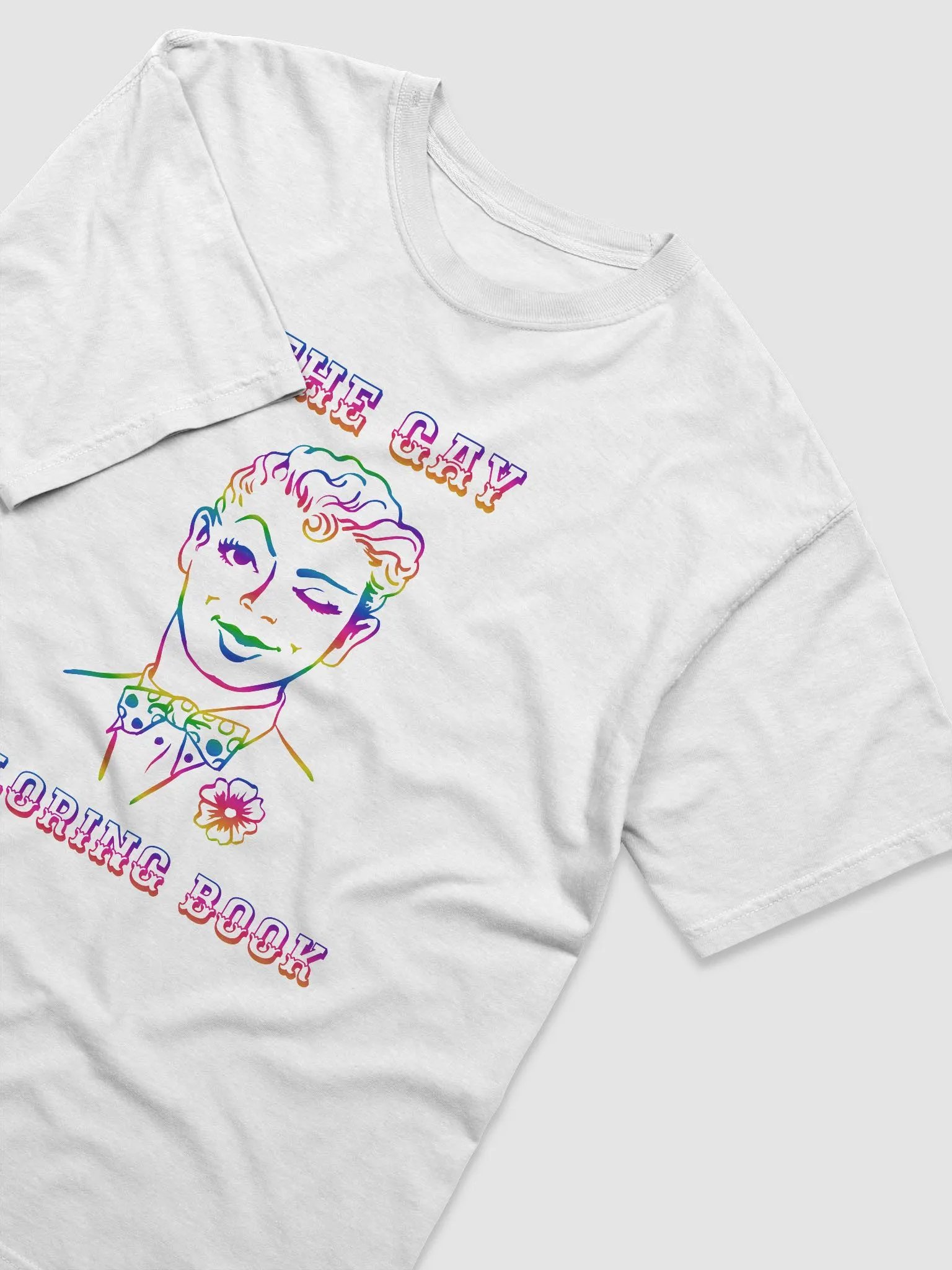 The Gay Coloring Book (Rainbow) - T-Shirt product image (3)