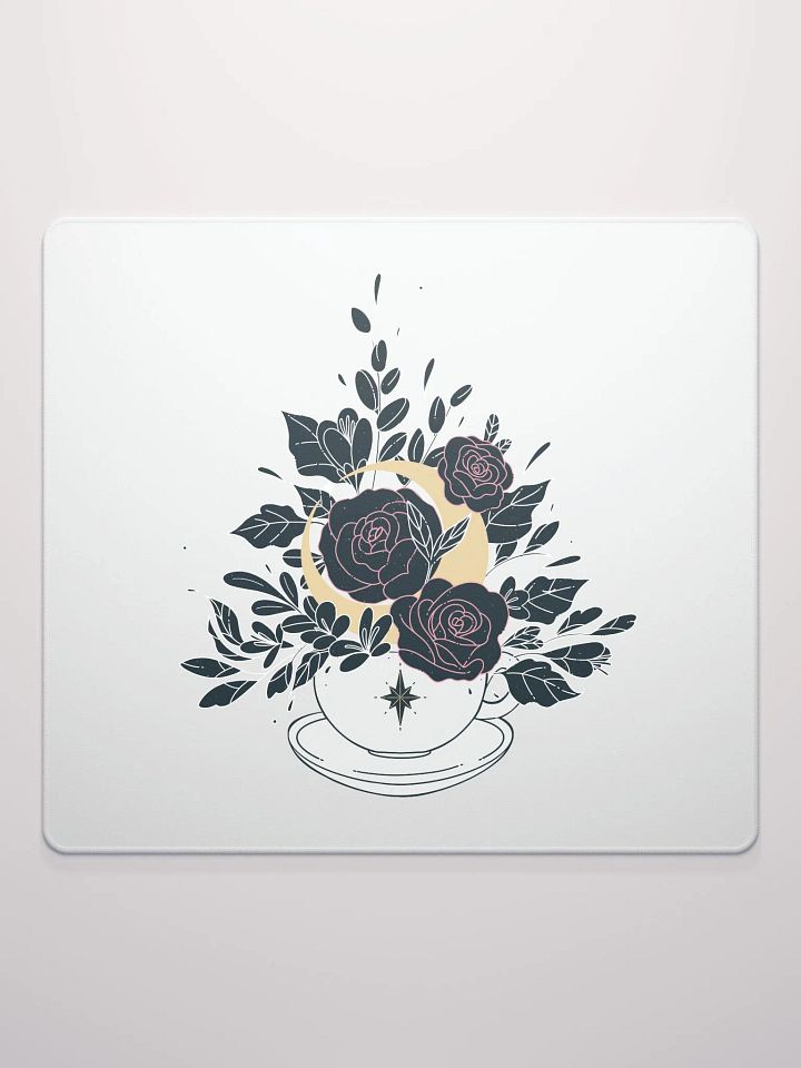 JeffBrutlag Florals and Moon Logo Mouse Pad product image (2)