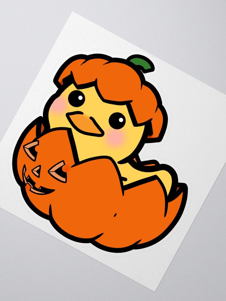Duck-o'-lantern Sticker product image (5)