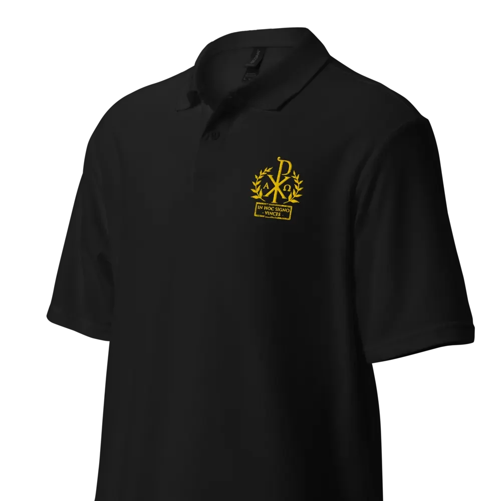 Divine Chi-Rho Sign Polo product image (5)