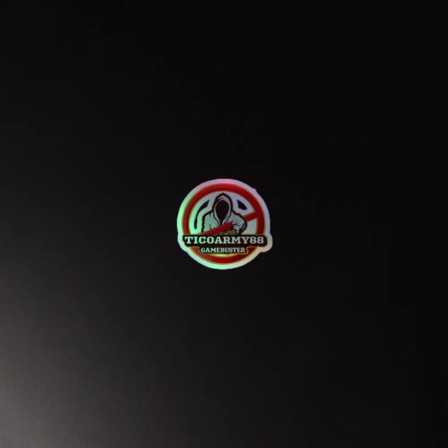 ticoarmy88 gamebuster holografic sticker product image (4)