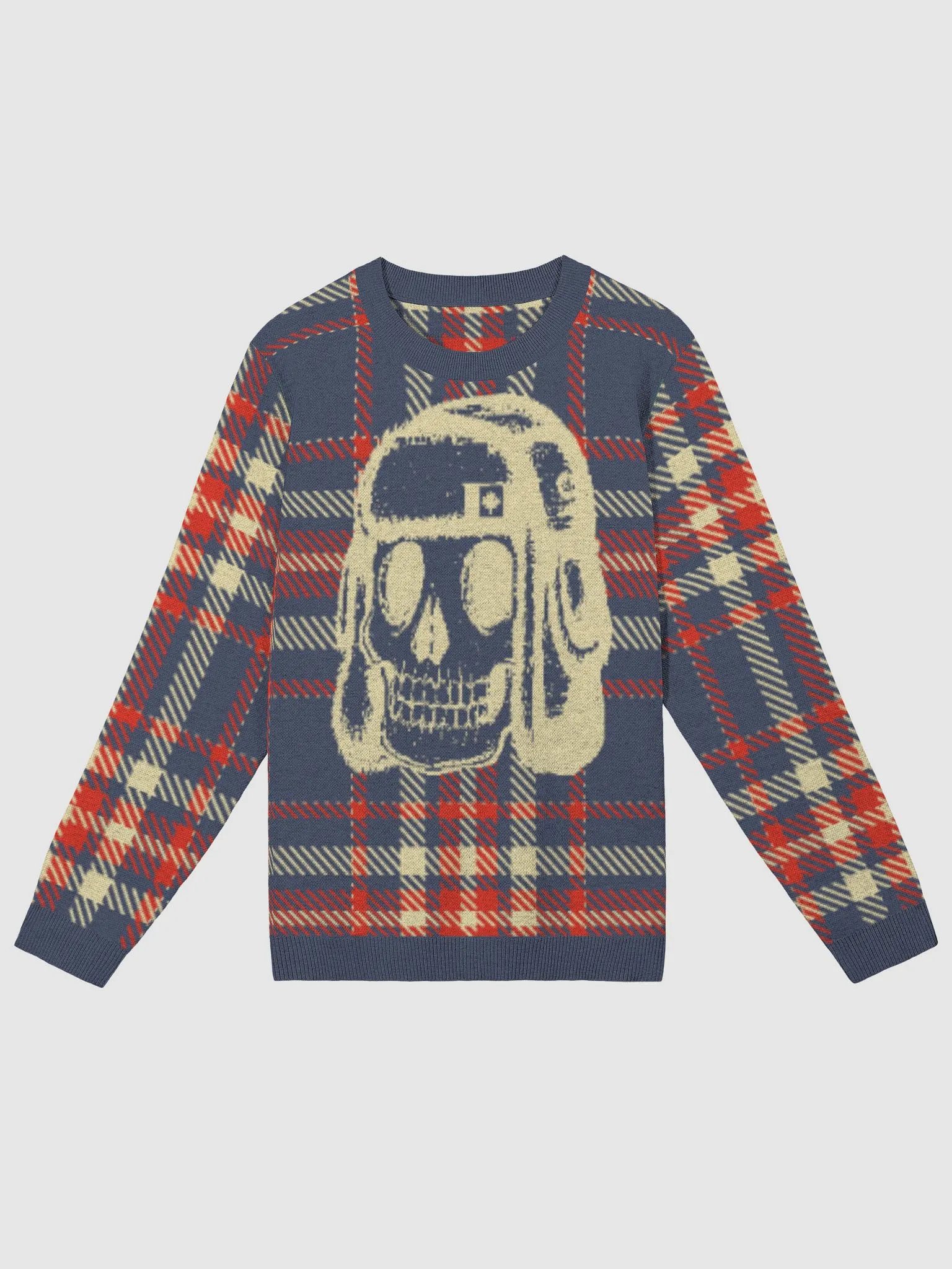 Snazeh Plaid Knitted Sweatshirt! product image (4)