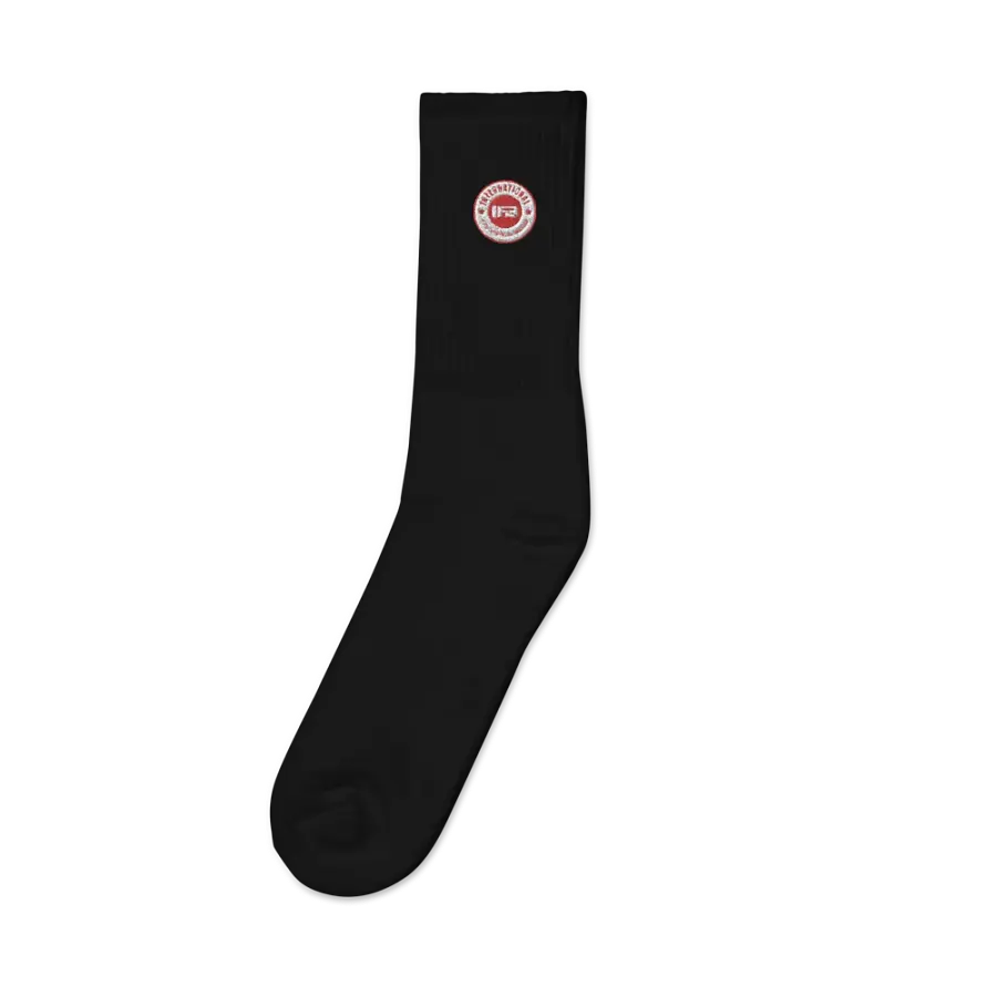 IFBNewsfeed.Org's SOCCO Embroidered Crew Socks product image (2)