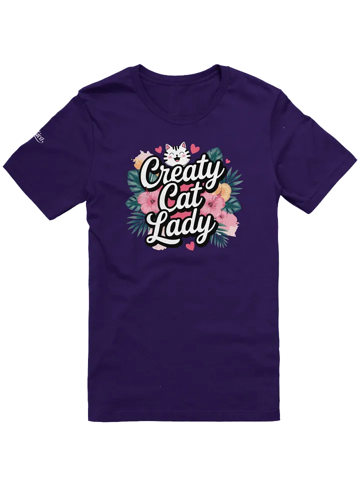 Creaty Cat Lady Tee product image (1)