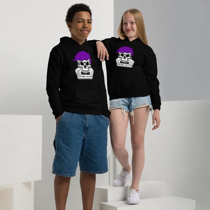 Enigma Nation Gildan Youth Heavy Blend Hoodie (PRINTED) product image (2)