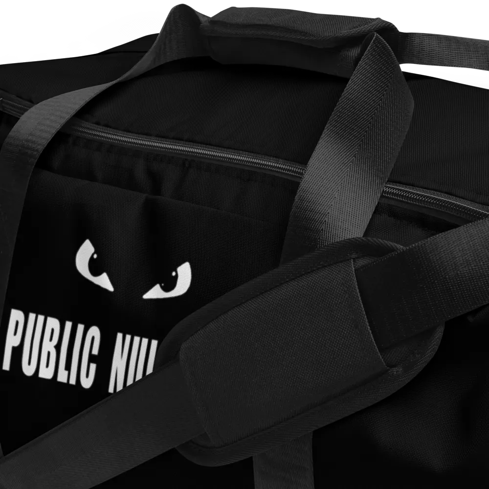 Public Nuisance: Black Block Duffle Bag product image (6)