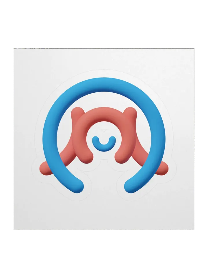 AMU 3D Logo Sticker product image (2)