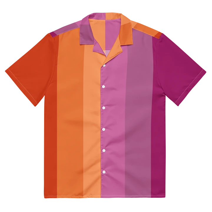 Lesbian Pride Flag - All-Over Hawaiian Shirt product image (1)