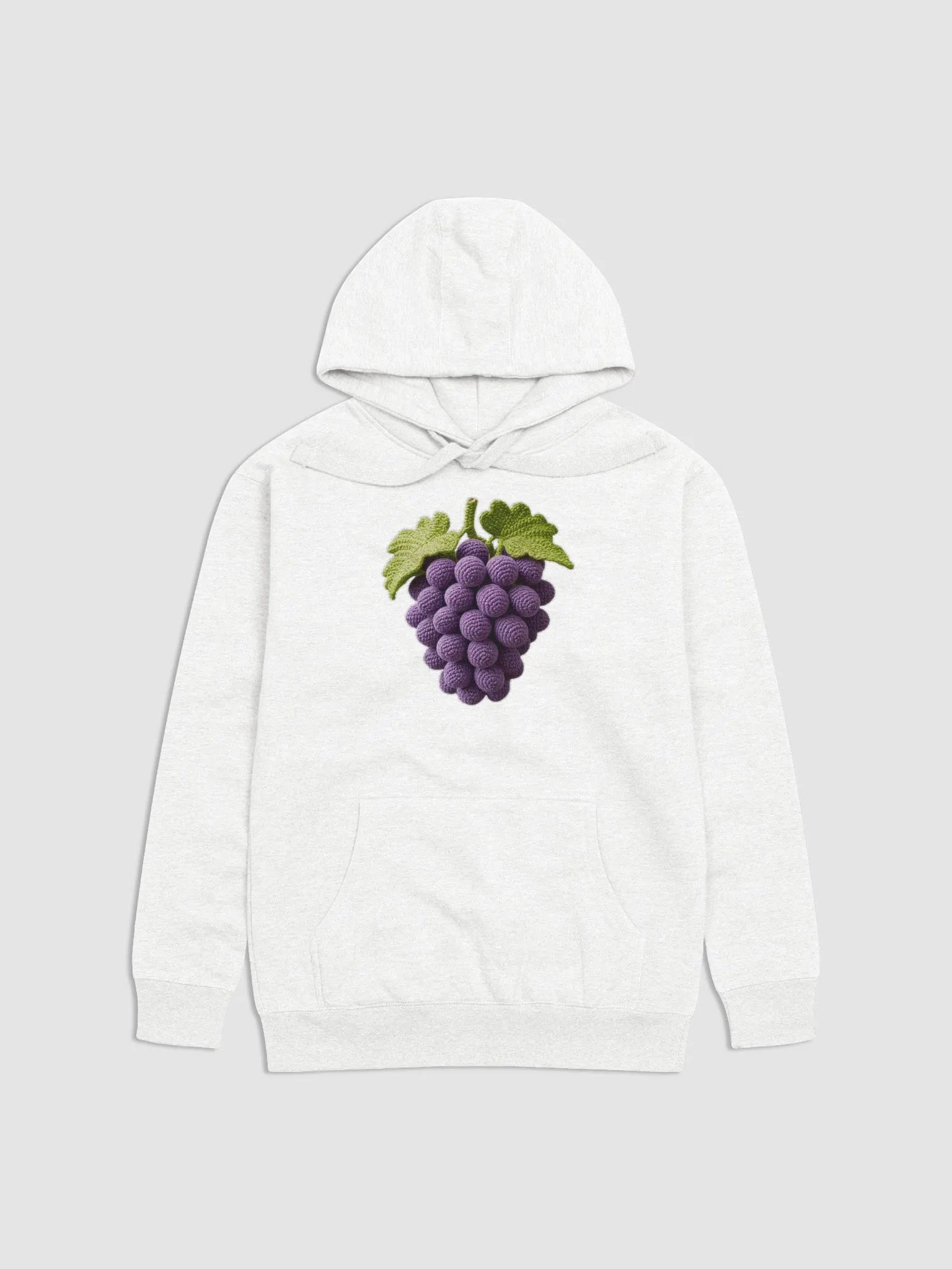 CozyAvocado Cotton Heritage Unisex Premium Hoodie Grape Slice #8 product image (1)