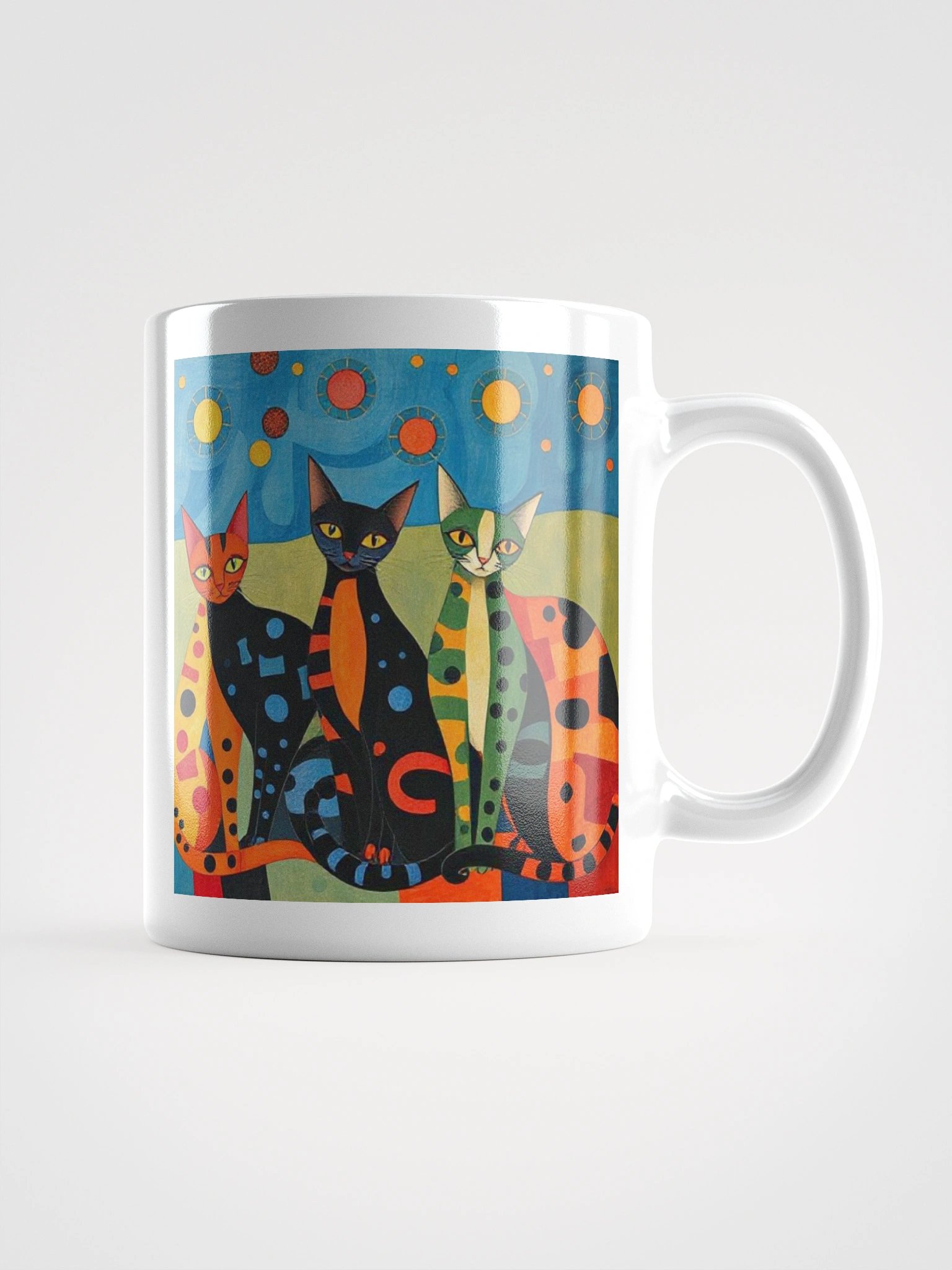 Three Cats Mug product image (1)
