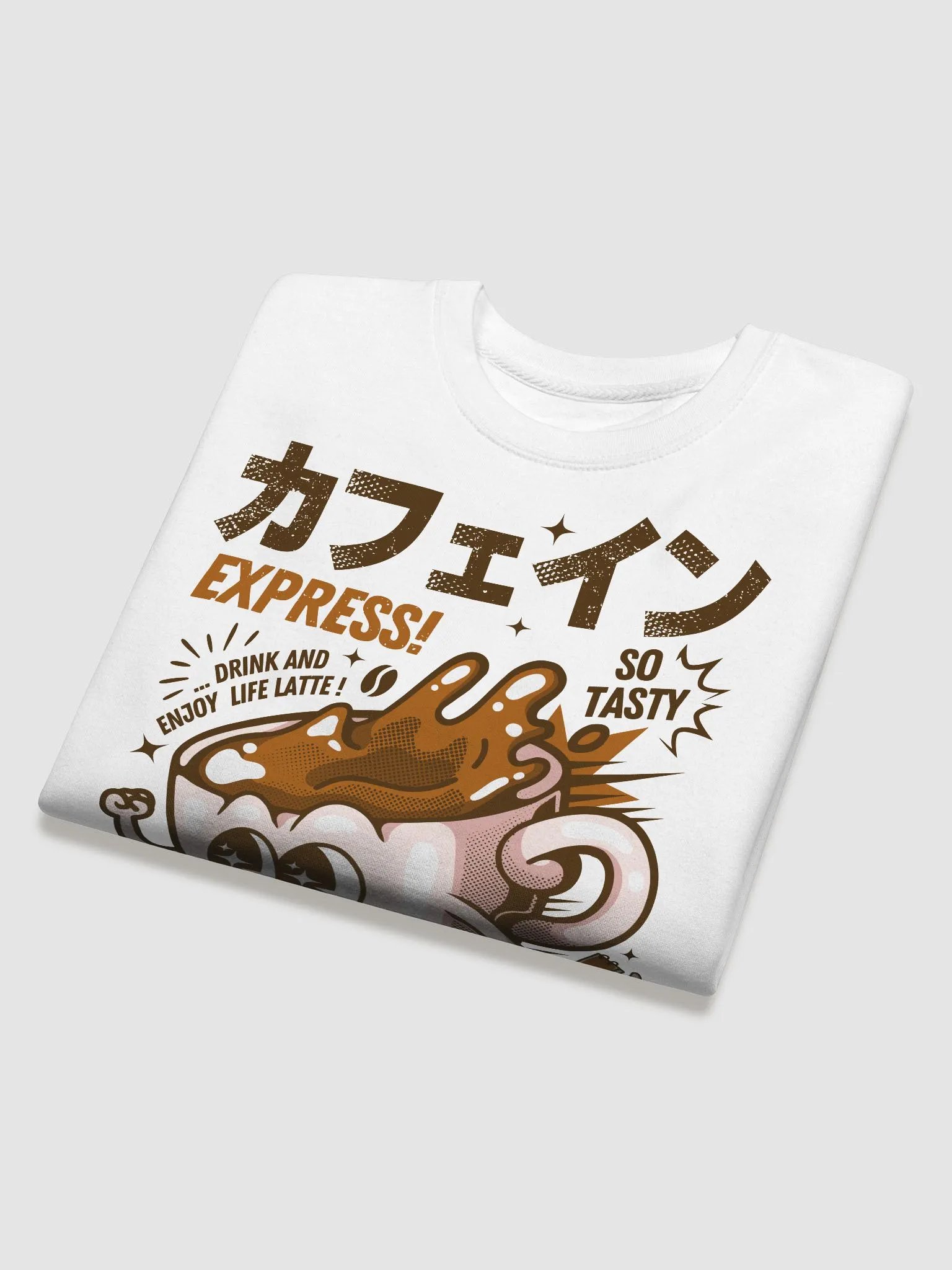 Morning Coffee Retro Cartoon Caffeine Espresso Duplex printing product image (4)