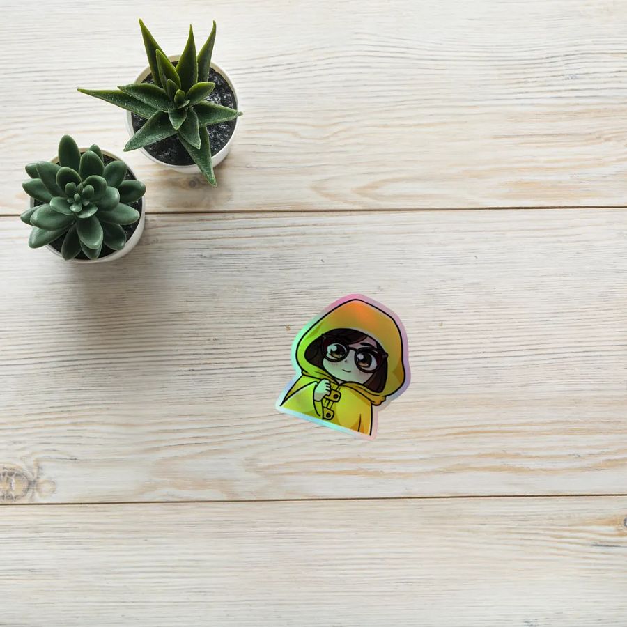 Raincoat Kiss-cut Holo Sticker product image (10)