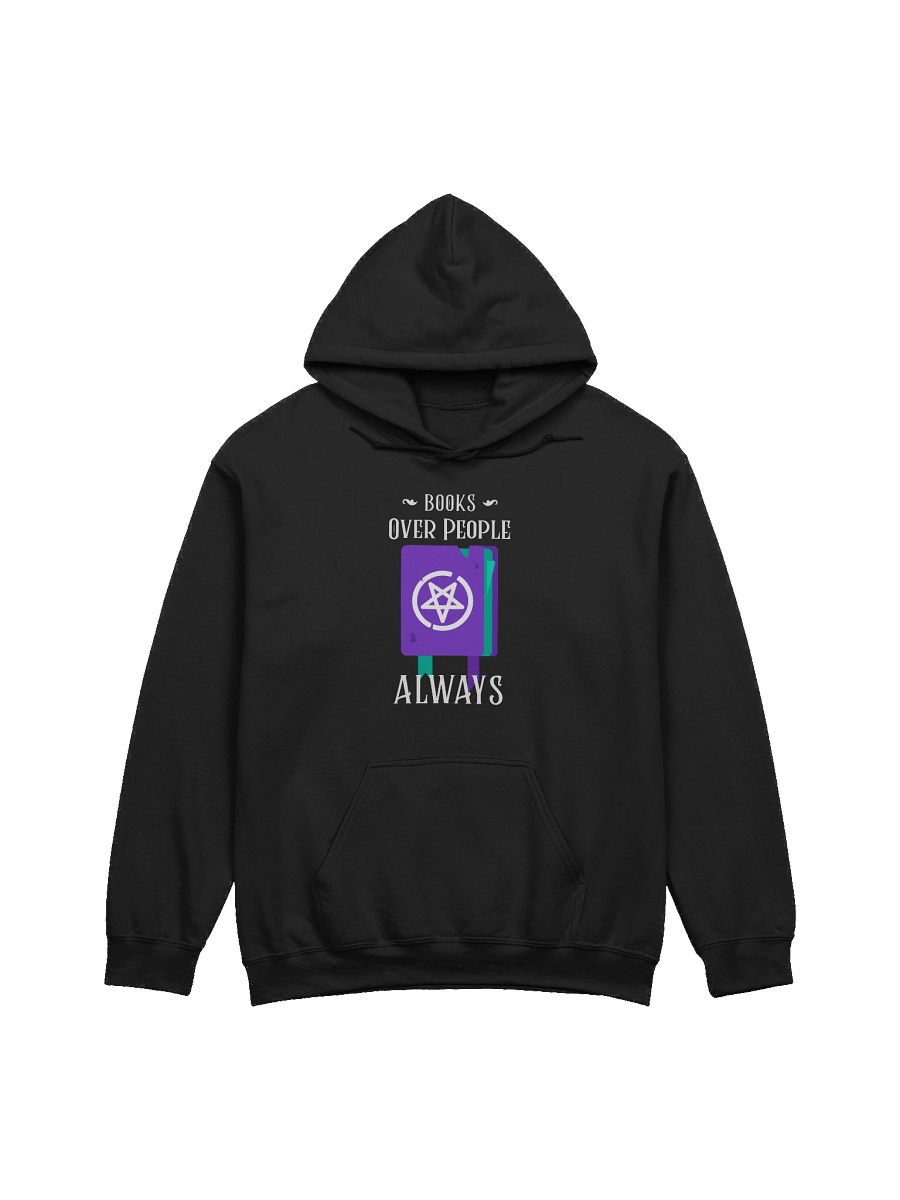 Books Over People Always Hoodie product image (3)