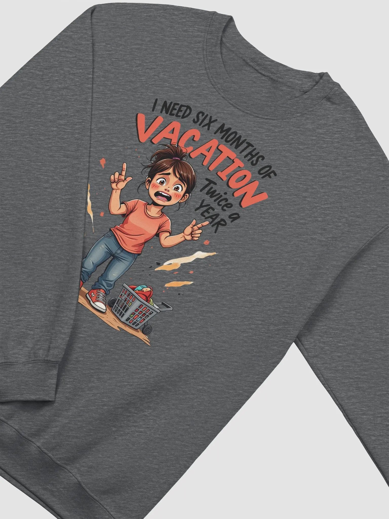 Vacation Mode Crewneck Sweatshirt product image (2)