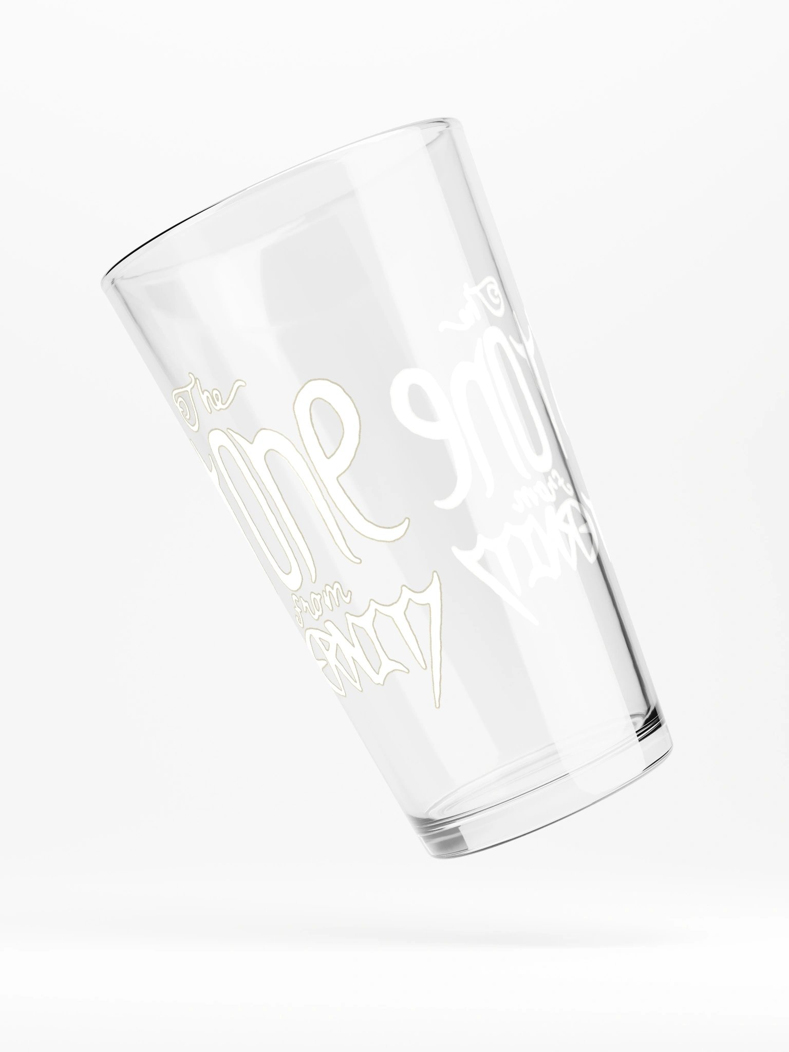 The Stone from Eternity logo pint glass product image (5)