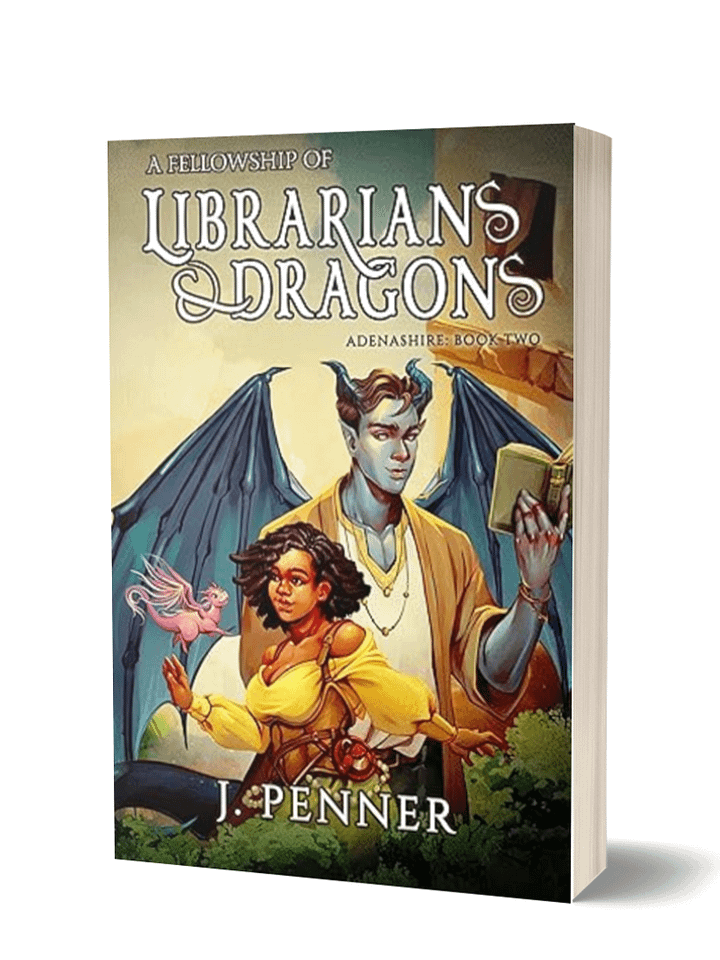 Unsigned Copy of A Fellowship of Librarians & Dragons product image (1)