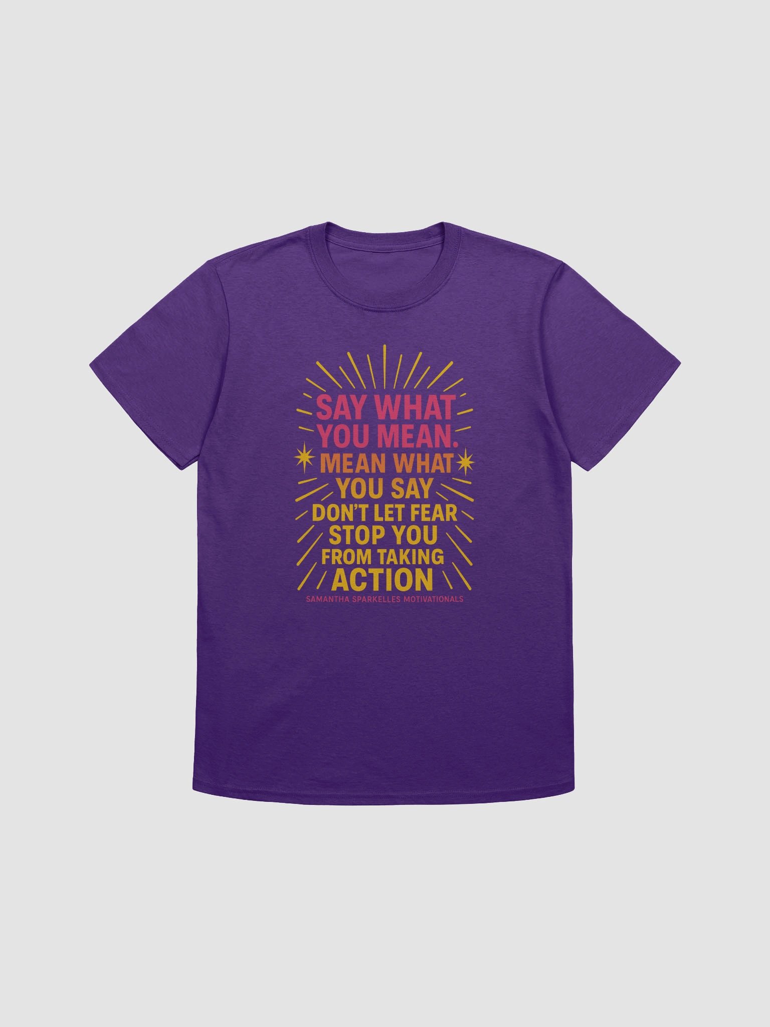 Motivational Vibrance Tee – Bold Graphic T-Shirt with Uplifting Message product image (1)