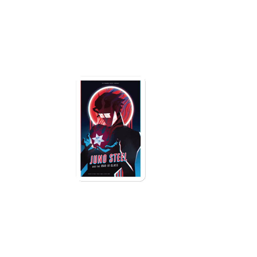 Juno Steel and The Man in Glass Magnet product image (1)