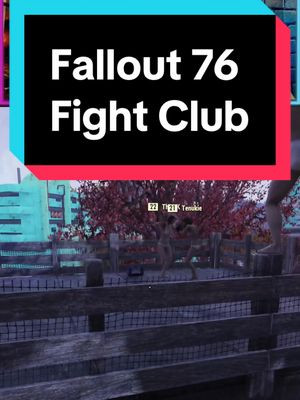 We stumbled into Fallout Fightclub lmaooo #fallout #fightclub #meme 