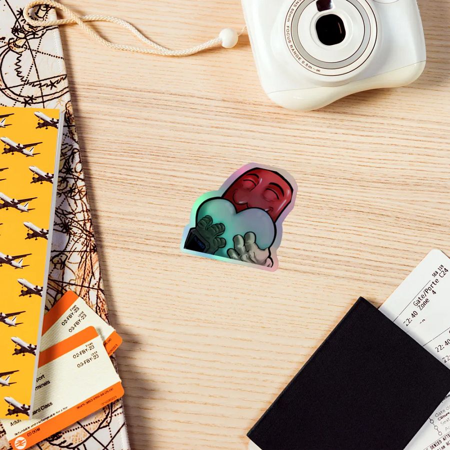 Love - Sticker Olografico product image (7)