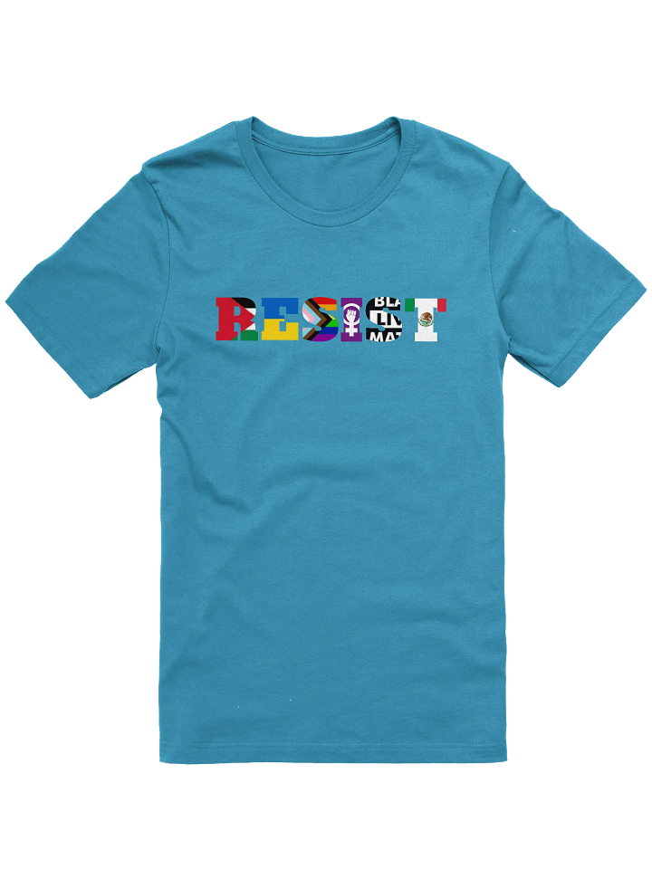 Resist Flag Typography T-Shirt product image (1)