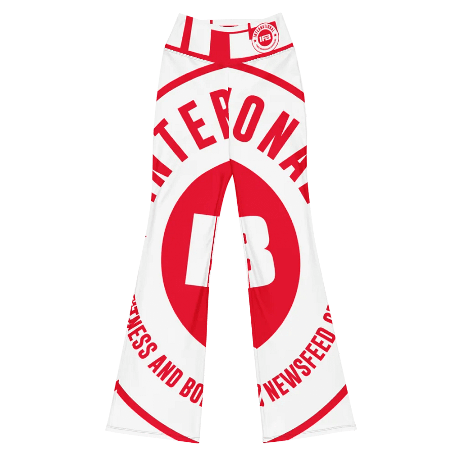 IFBNewsfeed.Org's All-Over Print Flare Leggings product image (8)
