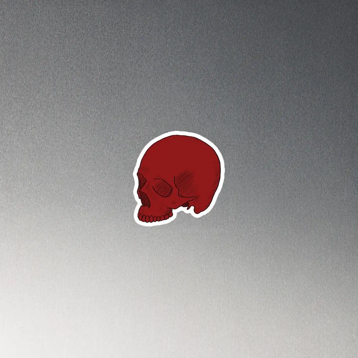 Halfskull magnet product image (4)