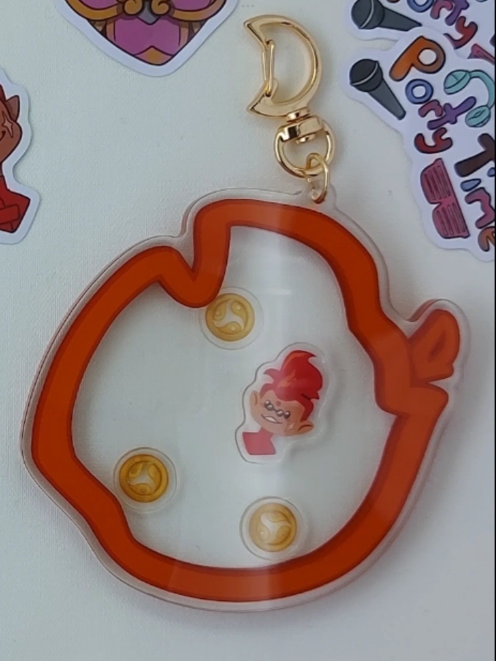 Red Son Shaker Charm product image (1)