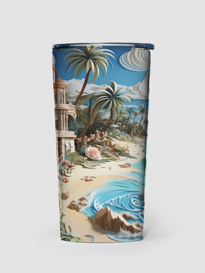 Coastal Whimsy Stainless Steel Tumbler product image (1)