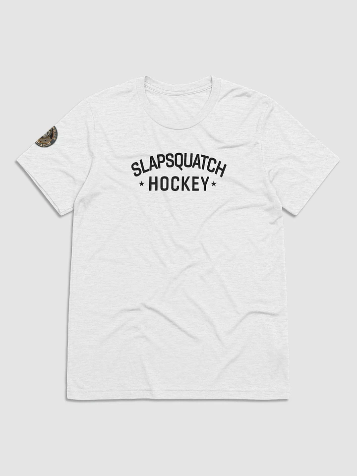Slapsquatch Hockey White Tee product image (1)