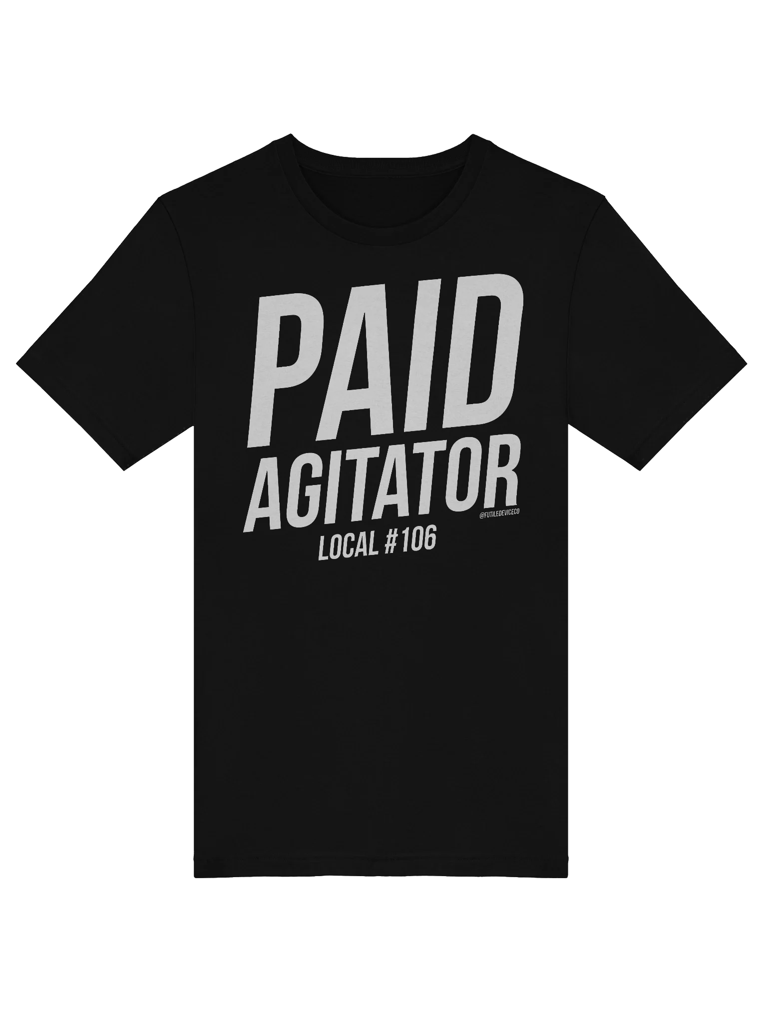 FUTILE DEVICE: PAID AGITATOR (TEE) product image (42)