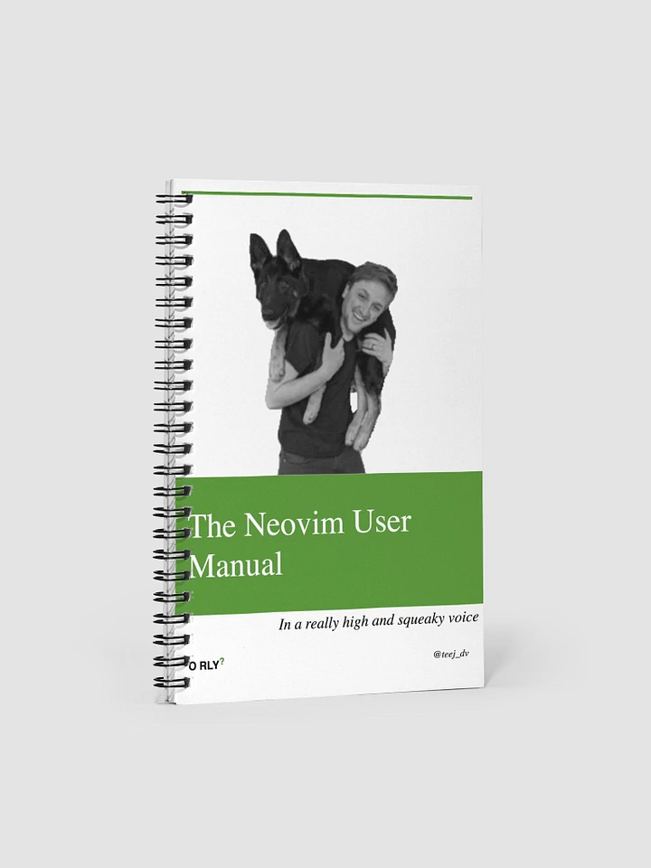 Teej Neovim User Manual ORLY notebook product image (1)