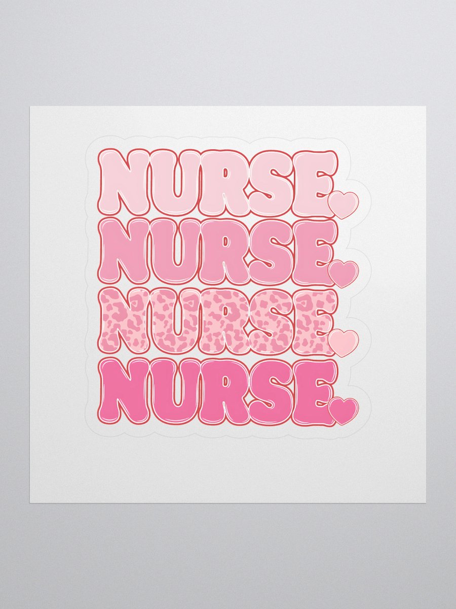 NURSE Love Kiss Cut Stickers product image (1)