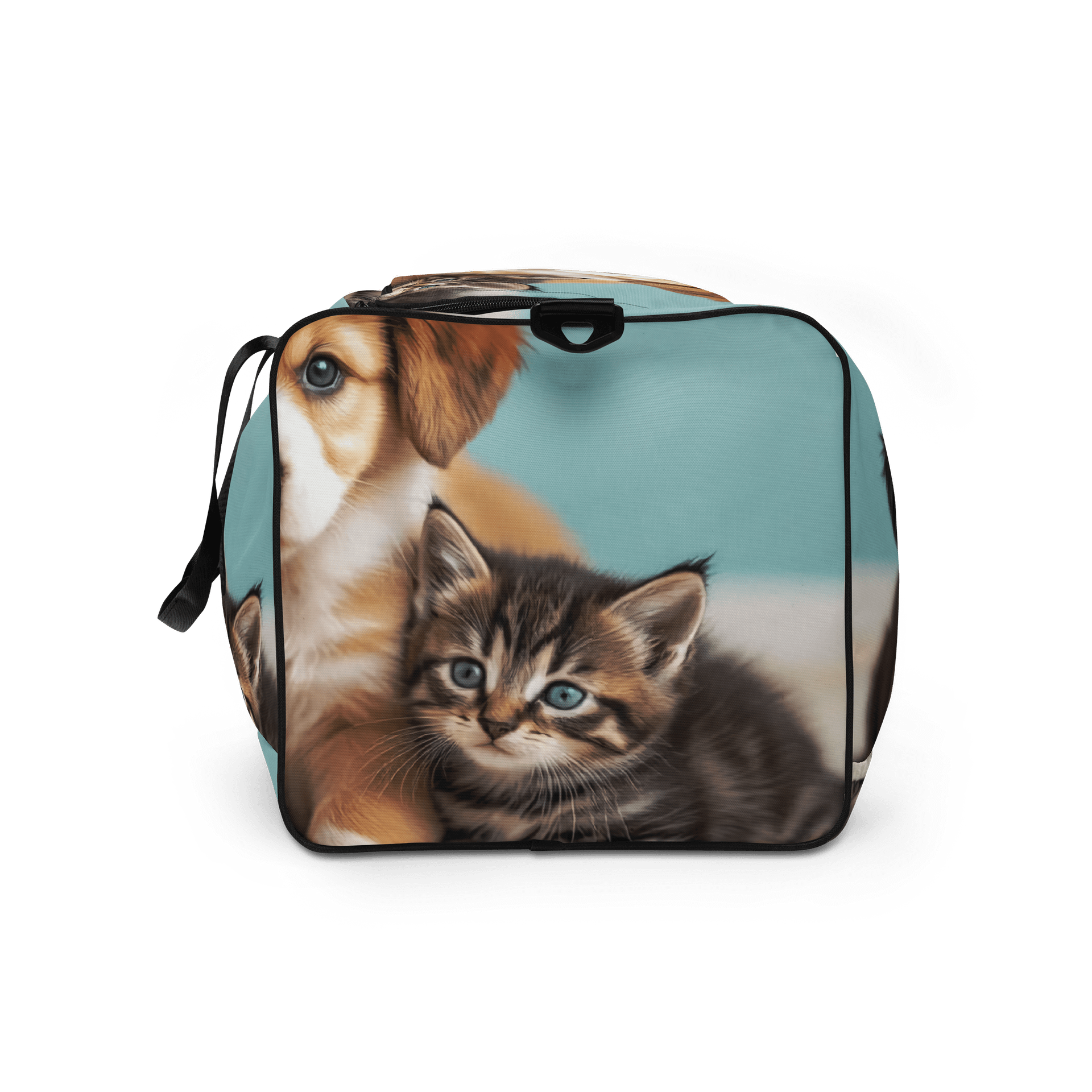 Cozy Companions All-Over Print Duffle Bag product image (9)