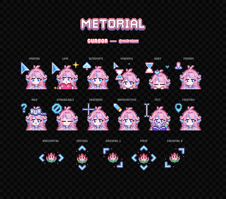 Metorial Cursor Pack (version A) product image (1)