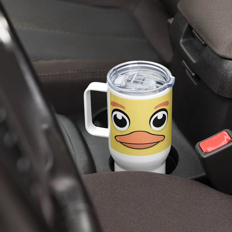 Sunshine Stare Travel Mug with Handle product image (8)