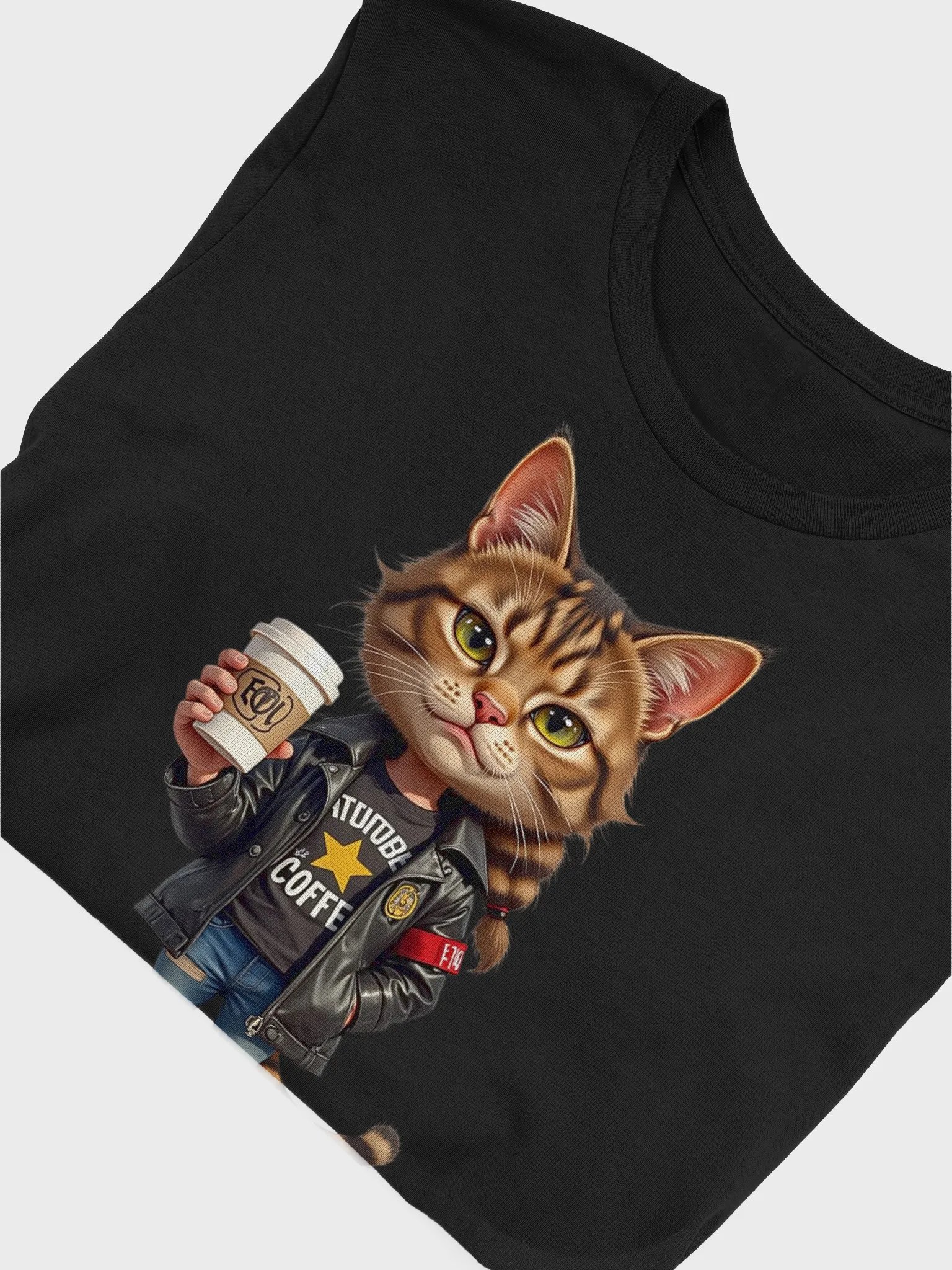 Confident Cat Street Style Tee product image (51)