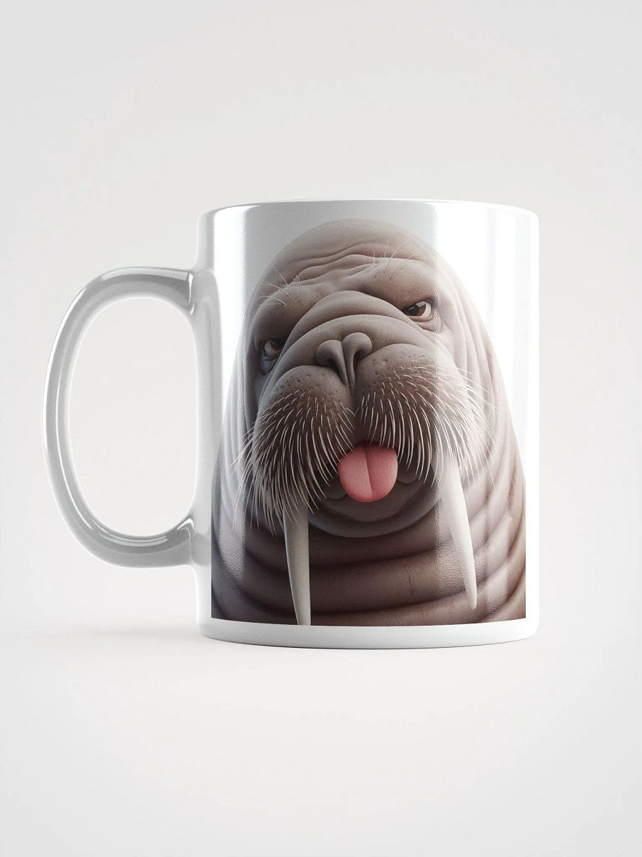 Funny Rude Walrus #Humorous Mug - White product image (6)