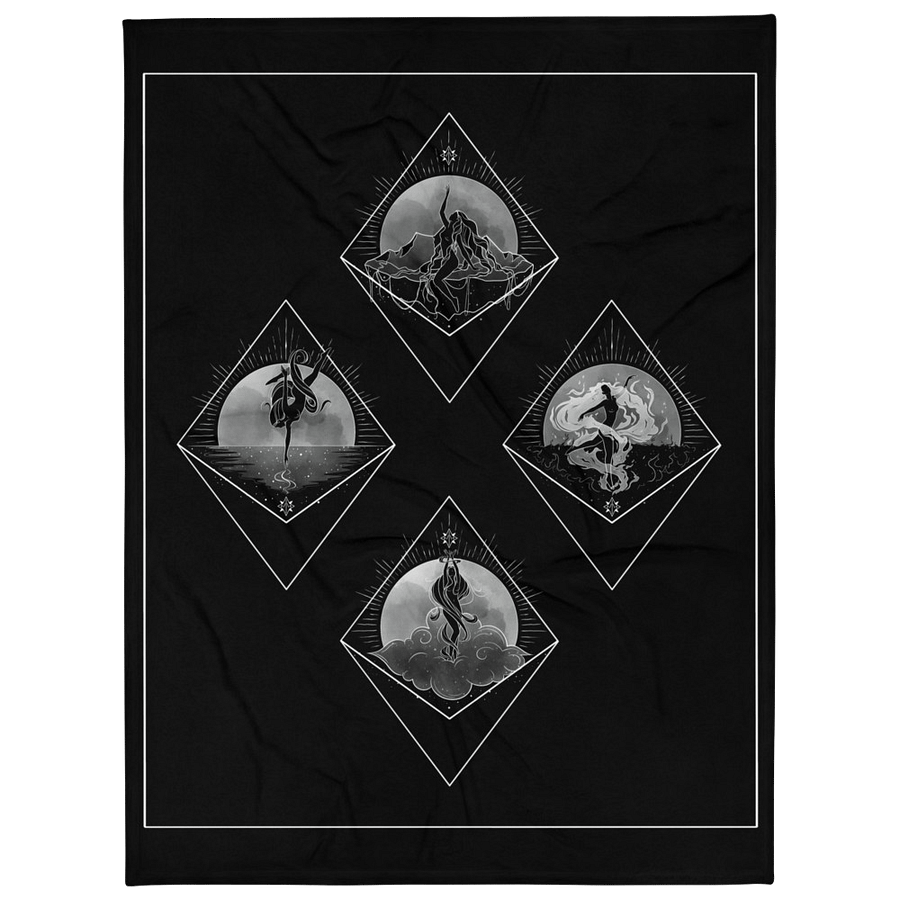 𝖉𝖎𝖛𝖎𝖓𝖊 𝖊𝖑𝖊𝖒𝖊𝖓𝖙𝖘 throw blanket product image (1)