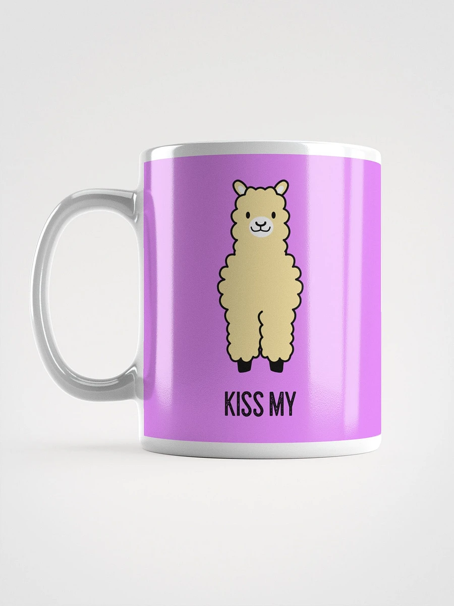 Alpacass Coffee Mug | 11oz & 15oz Variants | Cute Alpaca Face & Cheeky Rear Design | Kiss My Funny Novelty Cup product image (11)