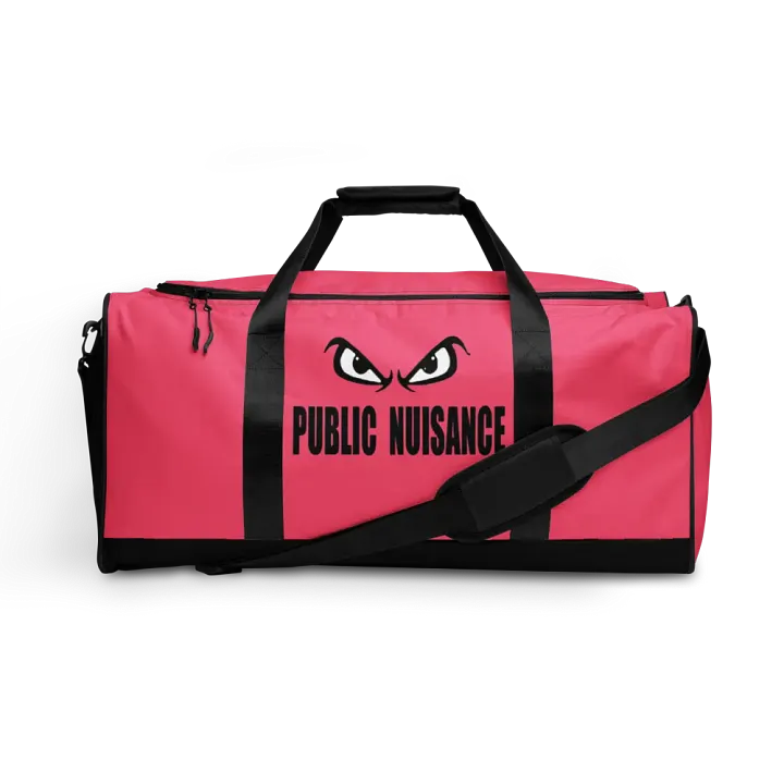 Public Nuisance: Pink Duffle Bag product image (1)
