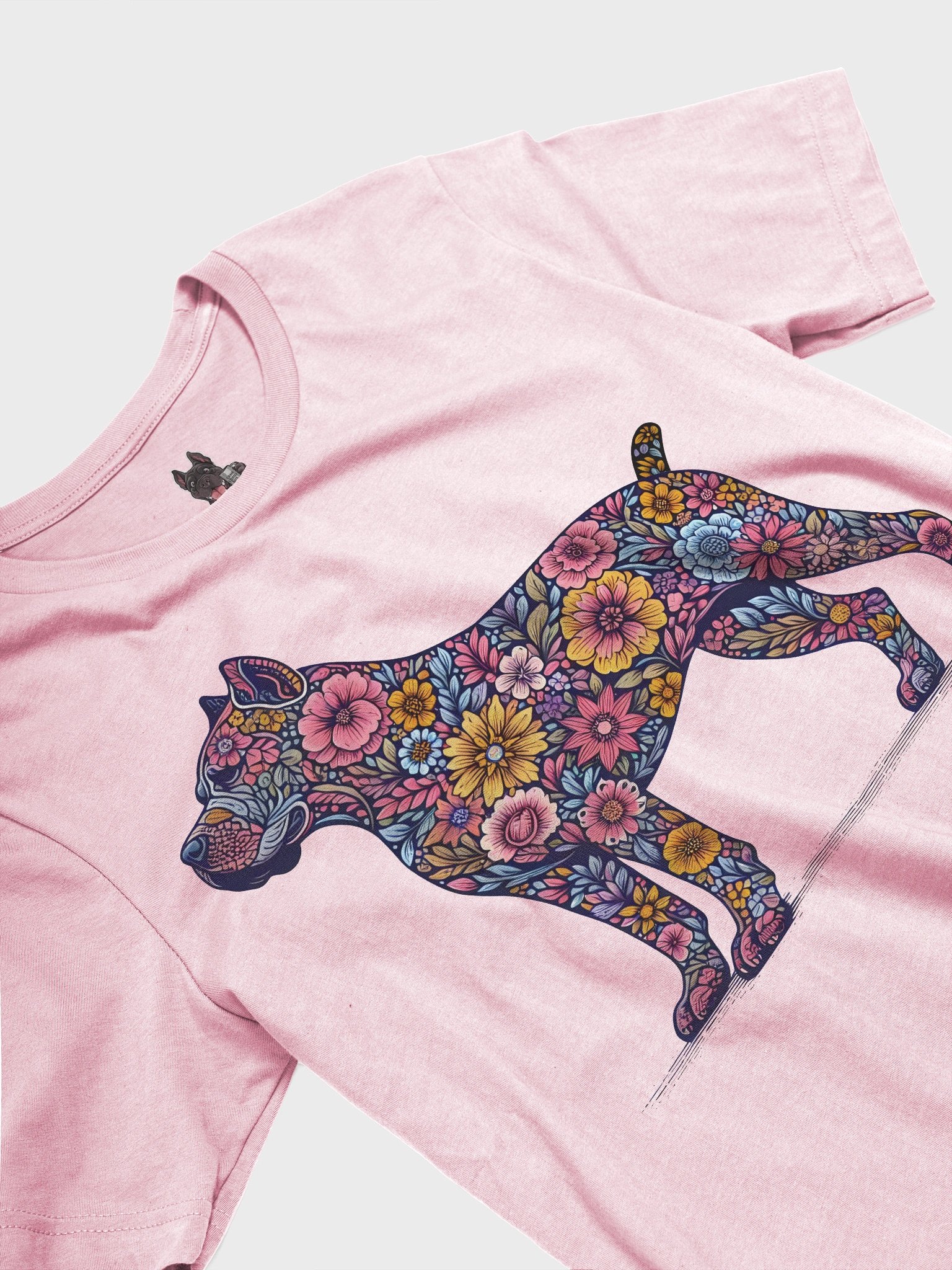 Unique Floral Dog T-Shirt for Cane Corso Fans product image (16)