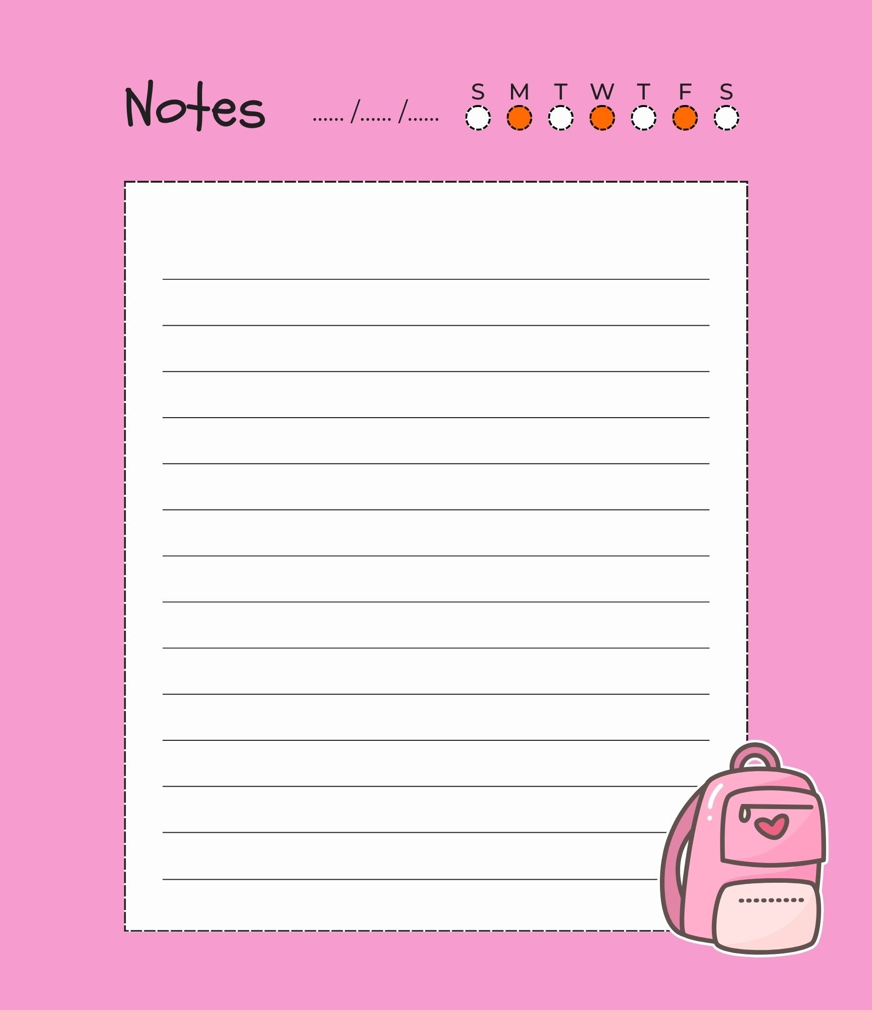 Interactive Digital Monthly Planner for Schoolers product image (5)