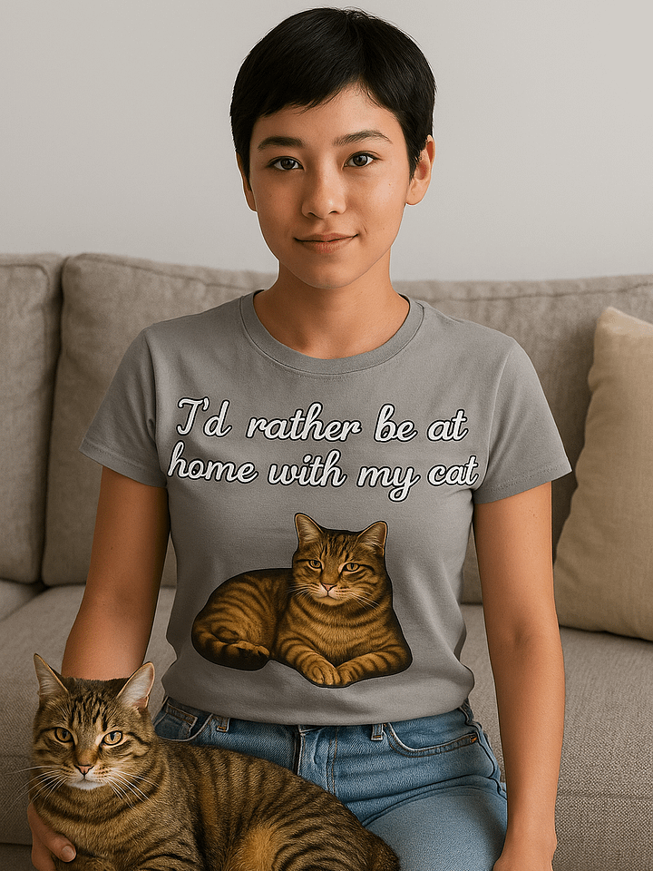 I’d rather be at home with my cat product image (1)