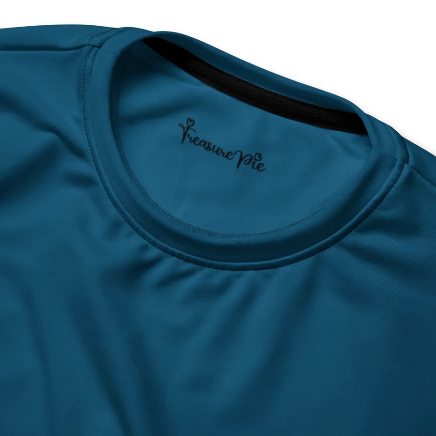 Plain Dark Blue True Summer Unisex Recycled Polyester Heavyweight Premium Sweatshirt by Treasure Pie product image (4)