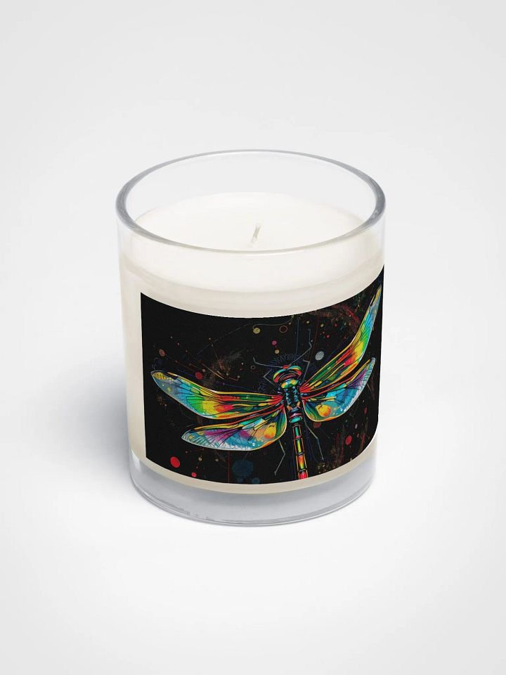 Vibrant Dragonfly Soy Wax Candle product image (2)