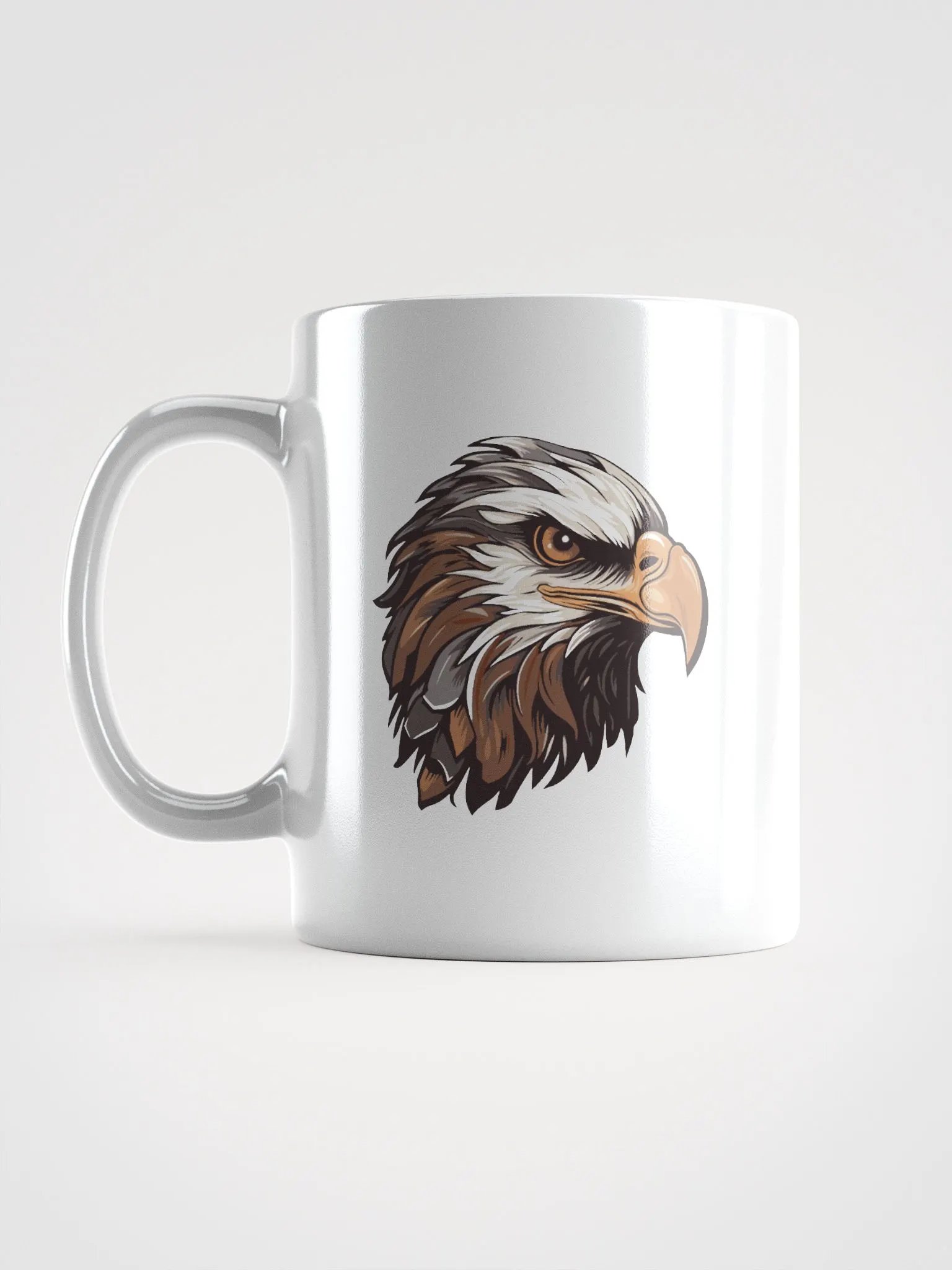 Mug - Brown Eagle Head Illustration product image (18)